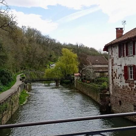 Saint Jean Pied De Port. Centre Ville. Rue Pietonne Saint-Jean-Pied-de-Port Exterior foto